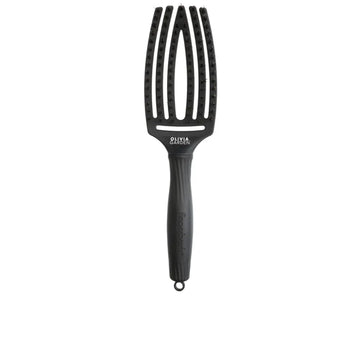 OLIVIA GARDEN-FINGERBRUSH escova de nylon média preta 1 u.-DrShampoo - Perfumaria e Cosmética Imagem principal do produto