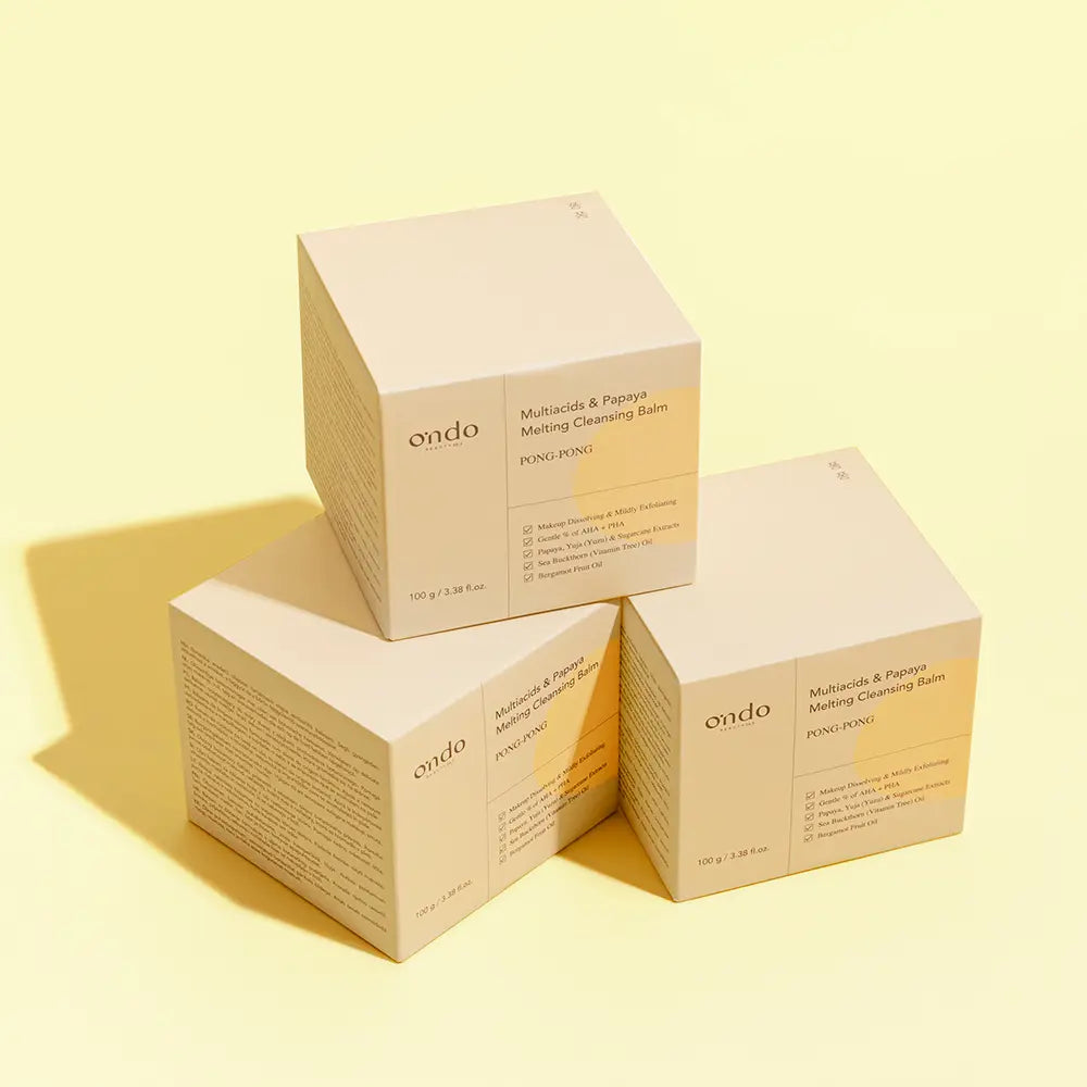 ONDO BEAUTY 36.5-Bálsamo de limpeza MULTIACIDS & PAPAYA 100 ml-DrShampoo - Perfumaria e Cosmética