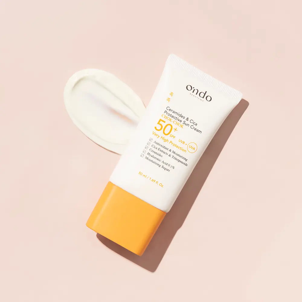 ONDO BEAUTY 36.5-Creme solar protetor CERAMIDE & CICA 50 ml-DrShampoo - Perfumaria e Cosmética