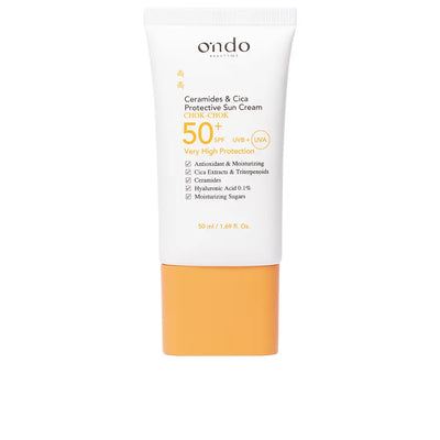ONDO BEAUTY 36.5-Creme solar protetor CERAMIDE & CICA 50 ml-DrShampoo - Perfumaria e Cosmética