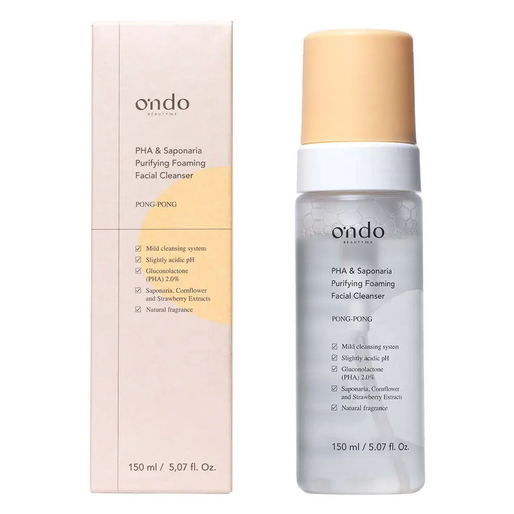 ONDO BEAUTY 36.5-PHA & SAPONARIA espuma de limpeza purificante 150 ml-DrShampoo - Perfumaria e Cosmética