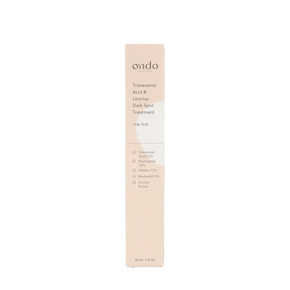 ONDO BEAUTY 36.5-TRATAMENTO PARA MANCHAS ESCURAS COM ÁCIDO TRANEXÂMICO E ALCAÇUZ 30 ml-DrShampoo - Perfumaria e Cosmética