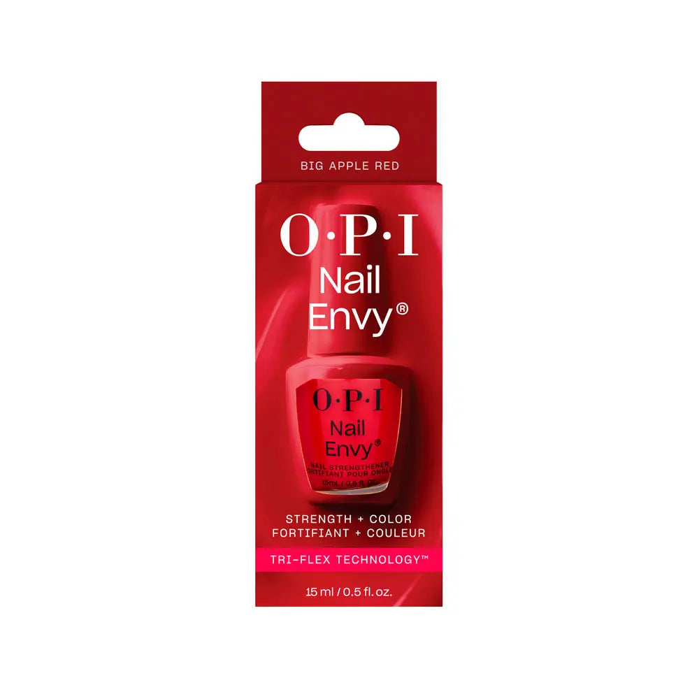 OPI-FORTALECEDOR DE UNHAS NAIL ENVY Vermelho Big Apple 15 ml.-DrShampoo - Perfumaria e Cosmética