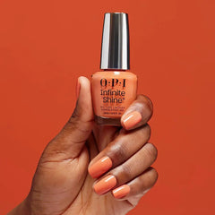 OPI-OPI Infinite Shine Esmalte de longa duração Sempre dentro do Pêssego 15 ml-DrShampoo - Perfumaria e Cosmética