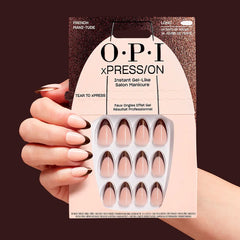 OPI-OPI xPRESS ON Coleção What39s Your Mannitude Unhas French Mani tude 30 Contagem-DrShampoo - Perfumaria e Cosmética