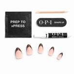 OPI-OPI xPRESS ON Coleção What's Your Mannitude Unhas French Mani tude 30 Contagem-DrShampoo - Perfumaria e Cosmética
