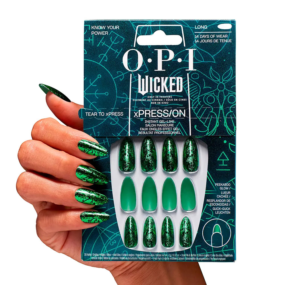 OPI-OPI xPRESS ON Coleção Wicked Unhas Artificiais Conheça Seu Poder 30 u.-DrShampoo - Perfumaria e Cosmética