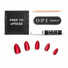 OPI-OPI xPRESS ON Qual é a Sua Atitude Coleção Unhas Artificiais Undercover Waitress 30 u.-DrShampoo - Perfumaria e Cosmética