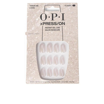 OPI-OPI xPRESS ON Unhas Artificiais esmalte tom Throw Me a Kiss 30 unidades.-DrShampoo - Perfumaria e Cosmética Imagem principal do produto
