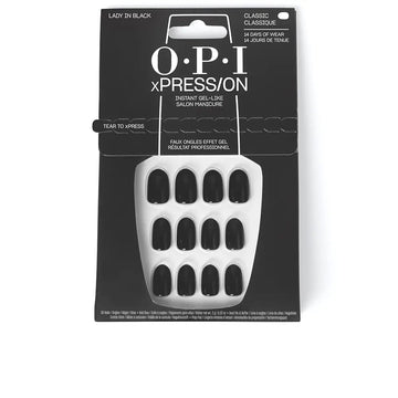 OPI-OPI xPRESS ON Unhas Artificiais tom de esmalte Lady in Black 30 u.-DrShampoo - Perfumaria e Cosmética Imagem principal do produto