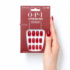 OPI-Unhas artificiais OPI xPRESS ON tom de esmalte Big Apple Red 30 u.-DrShampoo - Perfumaria e Cosmética