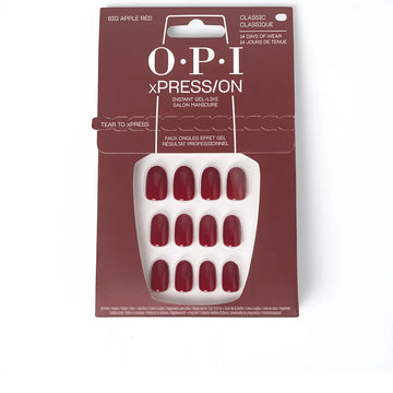OPI-Unhas artificiais OPI xPRESS ON tom de esmalte Big Apple Red 30 u.-DrShampoo - Perfumaria e Cosmética Imagem principal do produto