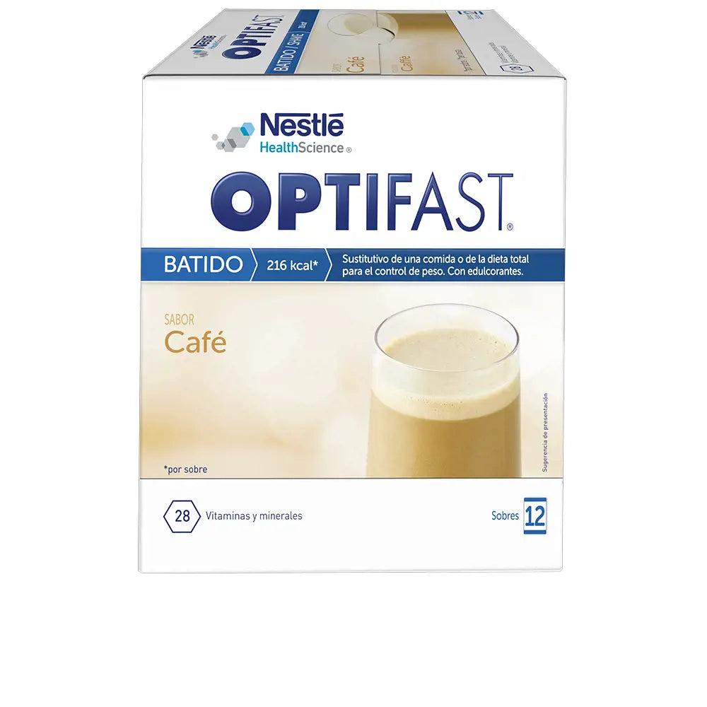 OPTIFAST-Batido de Café 12 x 55 gr-DrShampoo - Perfumaria e Cosmética