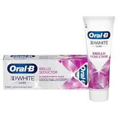 ORAL-B-3D WHITE LUXE pasta de dentes brilho sedutor 75 ml-DrShampoo - Perfumaria e Cosmética