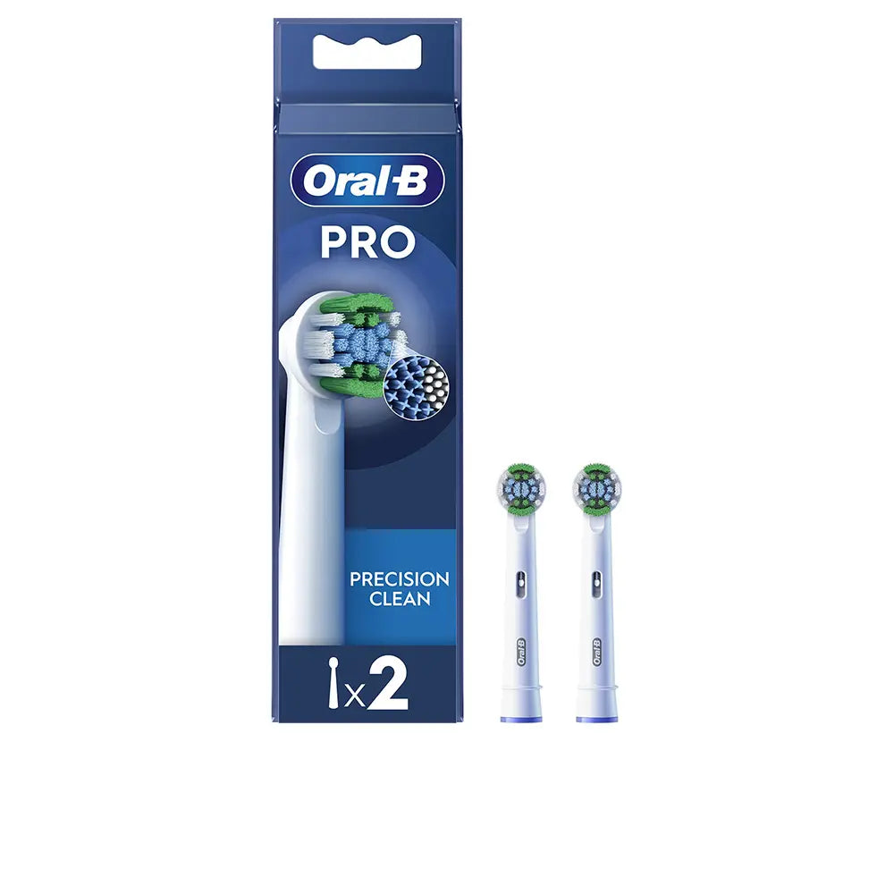 ORAL-B-Cabeças PRO PRECISION CLEAN 2 unidades-DrShampoo - Perfumaria e Cosmética