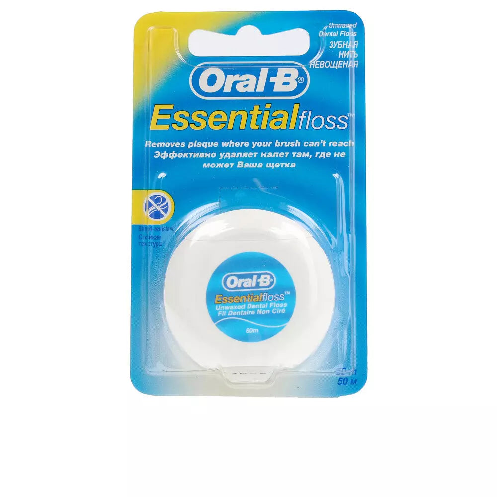 ORAL-B-ESSENTIAL FLOSS ORIGINAL hilo dental 50 m-DrShampoo - Perfumaria e Cosmética