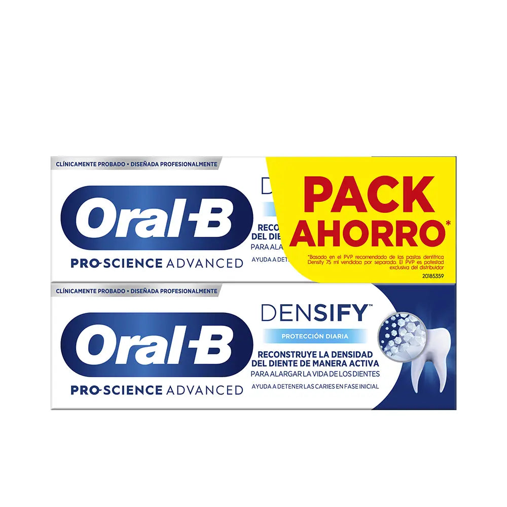 ORAL-B-Pasta de dente PRO-SCIENCE DENSIFY embalagem 2 x 75 ml.-DrShampoo - Perfumaria e Cosmética