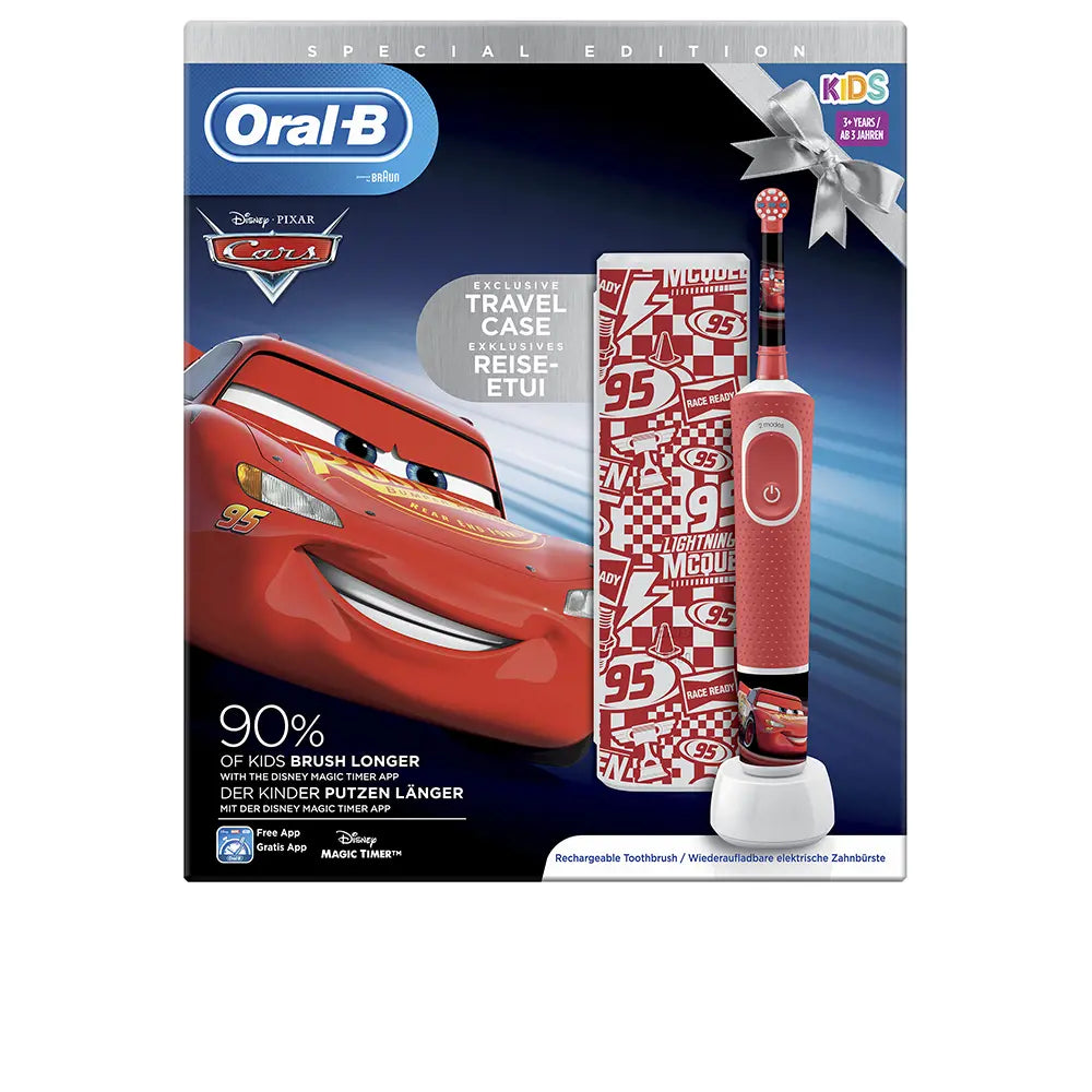 ORAL-B-VITALITY INFANTIL CARS escova de dentes elétrica 1 unidade-DrShampoo - Perfumaria e Cosmética