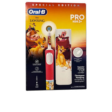 ORAL-B-VITALITY INFANTIL LEON KING escova de dentes elétrica 1 unidade.-DrShampoo - Perfumaria e Cosmética Imagem principal do produto