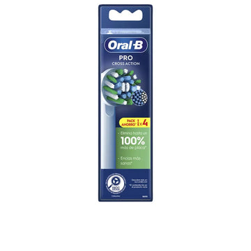 ORAL-B-cabeçotes CROSS ACTION brancos 4 u.-DrShampoo - Perfumaria e Cosmética Main image