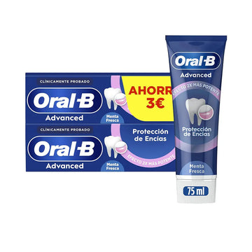 ORAL-B-dentífrico GUM PROTECTION 2 x 75 ml-DrShampoo - Perfumaria e Cosmética Main image