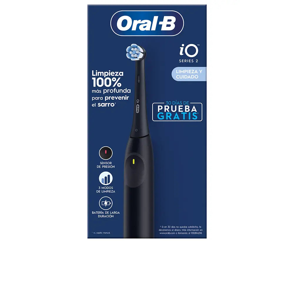 ORAL-B-escova de dentes elétrica IO SERIES 2 BLACK-DrShampoo - Perfumaria e Cosmética