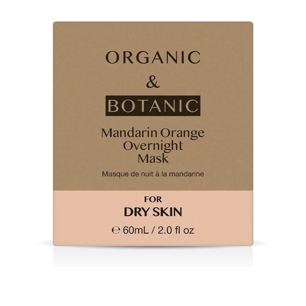 ORGANIC & BOTANIC-MANDARIN ORANGE máscara de noite 60 ml-DrShampoo - Perfumaria e Cosmética