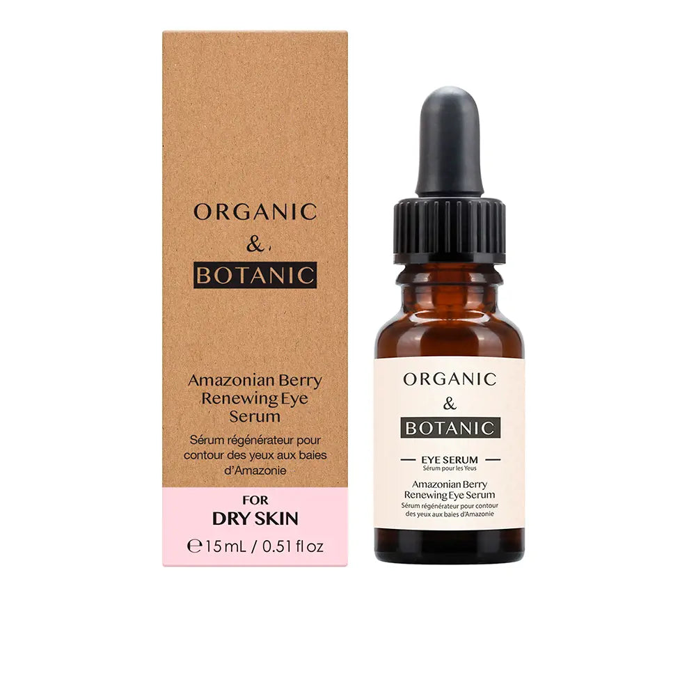ORGANIC & BOTANIC-Soro de olos renovador AMAZONIAN BERRY 15 ml-DrShampoo - Perfumaria e Cosmética