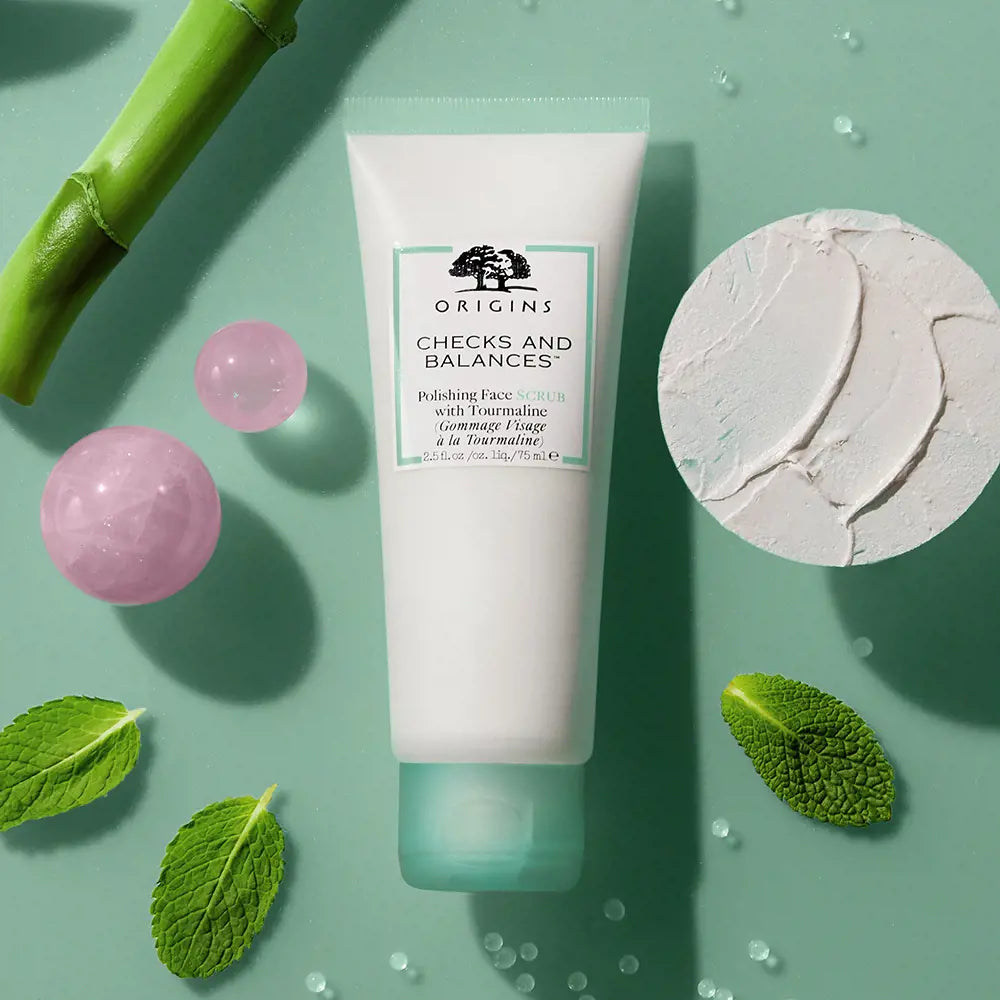 ORIGINS-CHECKS AND BALANCES polishing face scrub 75 ml-DrShampoo - Perfumaria e Cosmética