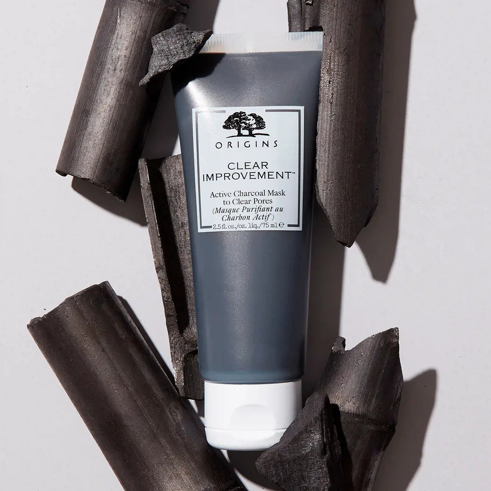 ORIGINS-MÁSCARA DE CARVÃO ATIVO CLEAR IMPROVEMENT 75 ml-DrShampoo - Perfumaria e Cosmética