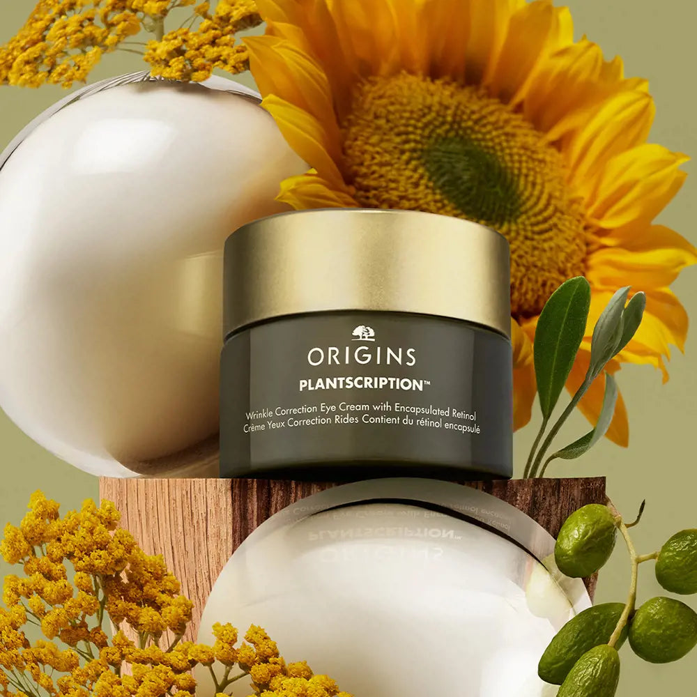 ORIGINS-PLANTSCRIPTION correção de rugas olho com retinol encapsulado 15 ml-DrShampoo - Perfumaria e Cosmética