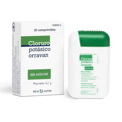 ORRAVAN-CLORURETO DE POTÁSSIO sem açúcar 30 comprimidos-DrShampoo - Perfumaria e Cosmética