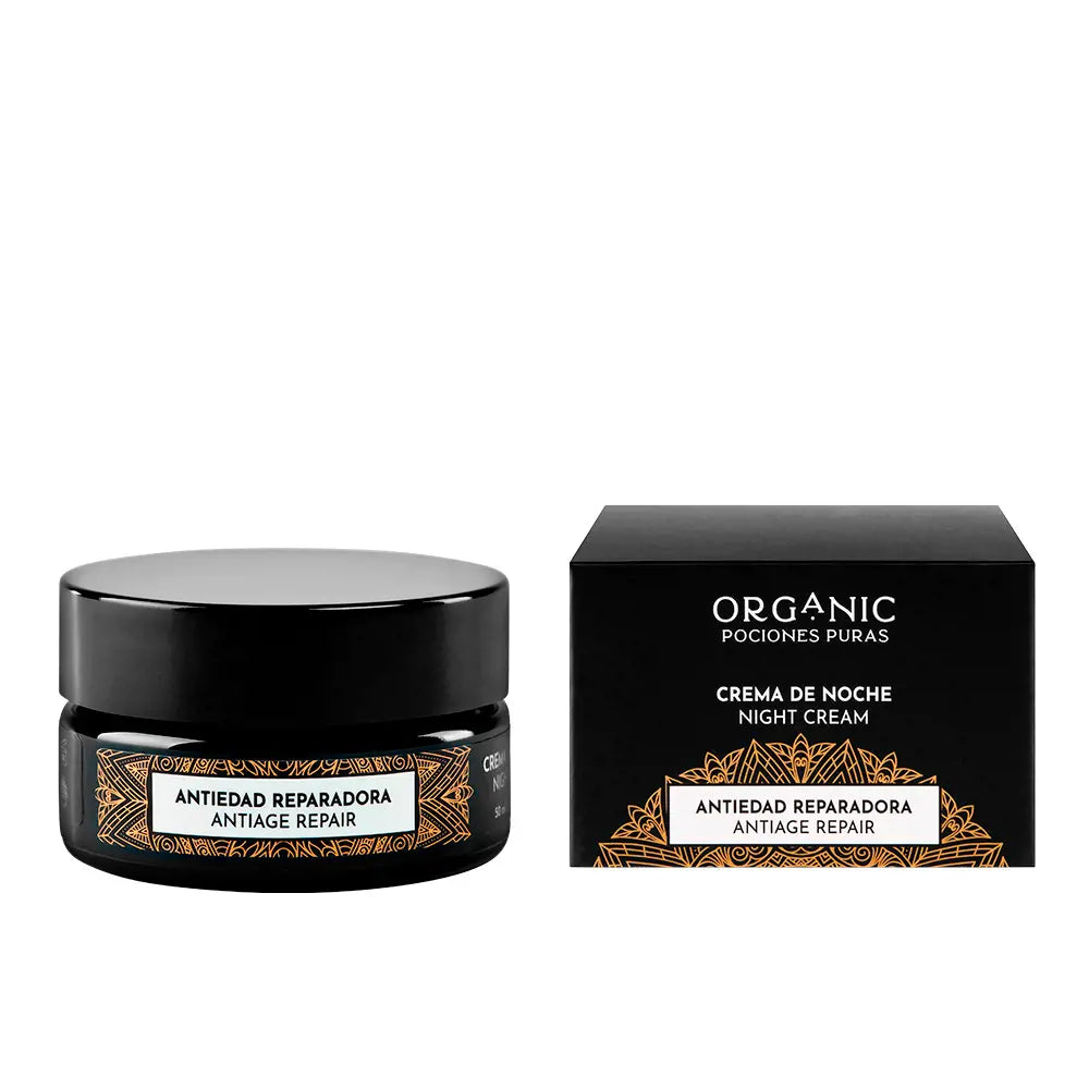 Orgạnic Pociones Puras-CREME DE NOITE ANTI-ENVELHECIMENTO REPARADOR-DrShampoo - Perfumaria e Cosmética