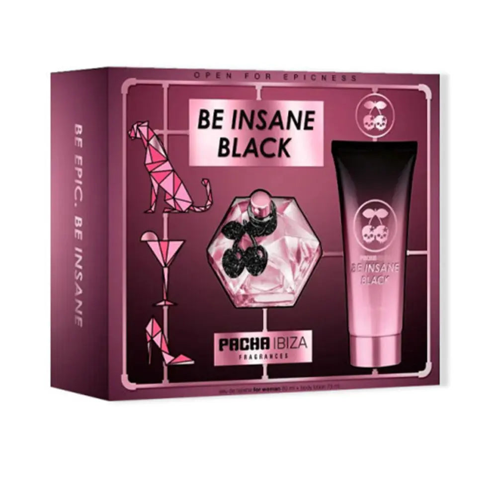 PACHA-PACHA BE INSANE BLACK WOMAN CAPA 2 peças.-DrShampoo - Perfumaria e Cosmética
