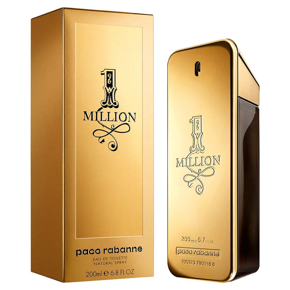 PACO RABANNE-1 MILLION edt spray 200 ml-DrShampoo - Perfumaria e Cosmética