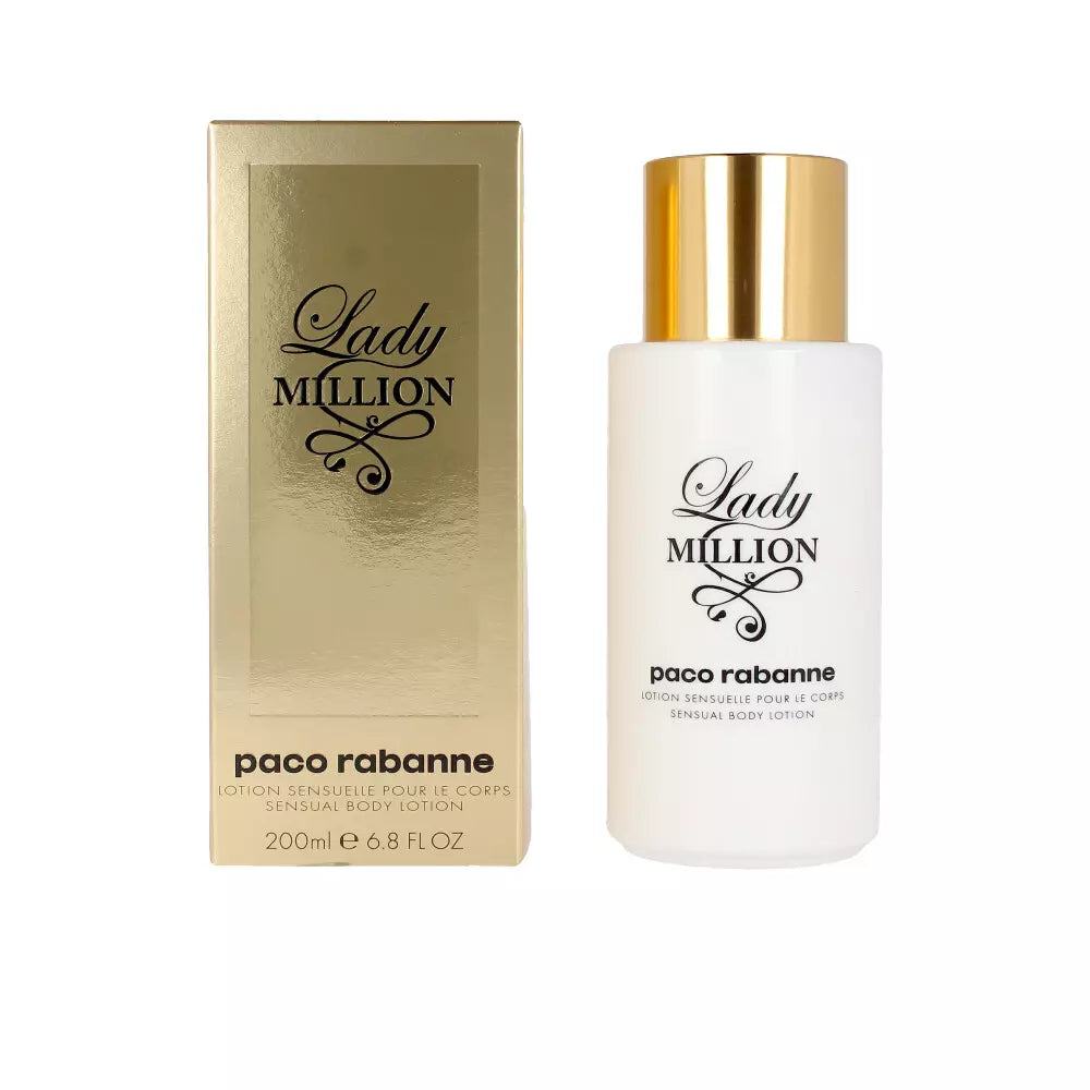 PACO RABANNE-LADY MILLION loção corporal 200 ml-DrShampoo - Perfumaria e Cosmética