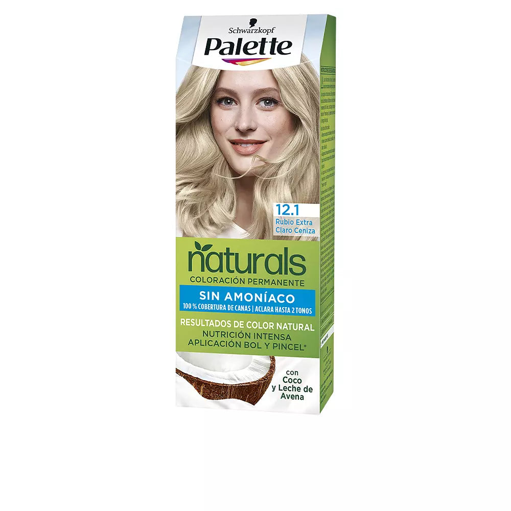 PALETTE-NATURAL PALETTE matiz 121 Extra Light Ash Blonde-DrShampoo - Perfumaria e Cosmética