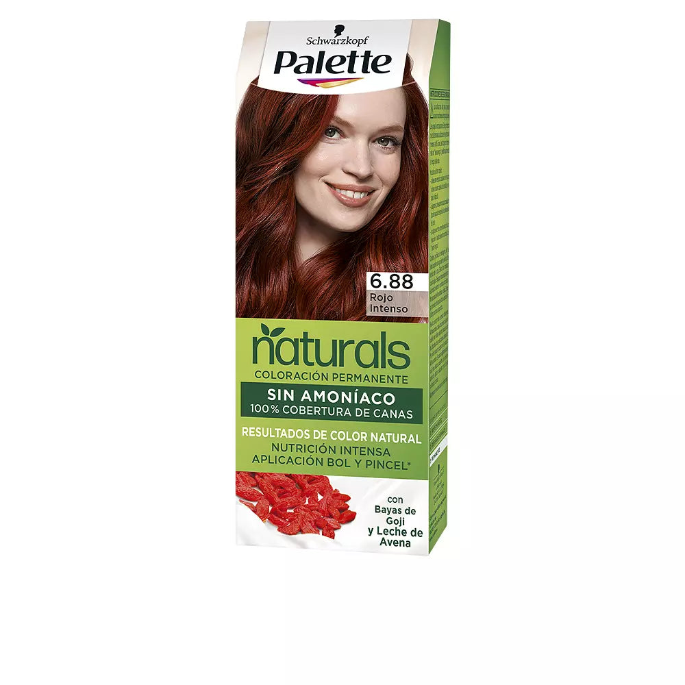 PALETTE-PALETA NATURAL matiz 688 vermelho intenso-DrShampoo - Perfumaria e Cosmética