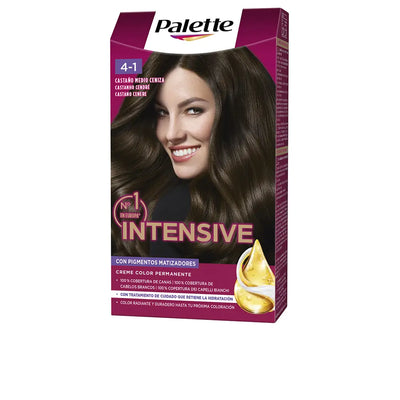 PALETTE-PALETTE INTENSIVE tinta 41 Castanho Médio Acinzentado 1 unidade.-DrShampoo - Perfumaria e Cosmética