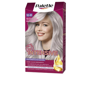 PALETTE-PALETTE INTENSIVE tintura 1091 Muito Louro Prateado Claro 1 unidade.-DrShampoo - Perfumaria e Cosmética Imagem principal do produto