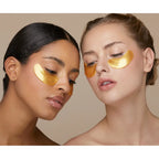 PALOMA BEAUTIES-Adesivos para contorno de olhos CRYSTAL GOLD 10 unidades-DrShampoo - Perfumaria e Cosmética