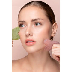 PALOMA BEAUTIES-JADE GUA SHA rosa 1 u.-DrShampoo - Perfumaria e Cosmética