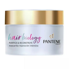 PANTENE-Máscara HAIR BIOLOGY PURIFICA E REPARA 160 ml-DrShampoo - Perfumaria e Cosmética