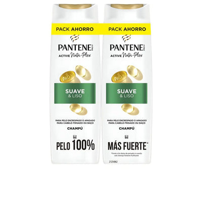 PANTENE-PANTENE SOFT SMOOTH SHAMPOO CONJUNTO 2 x 325 ml.-DrShampoo - Perfumaria e Cosmética