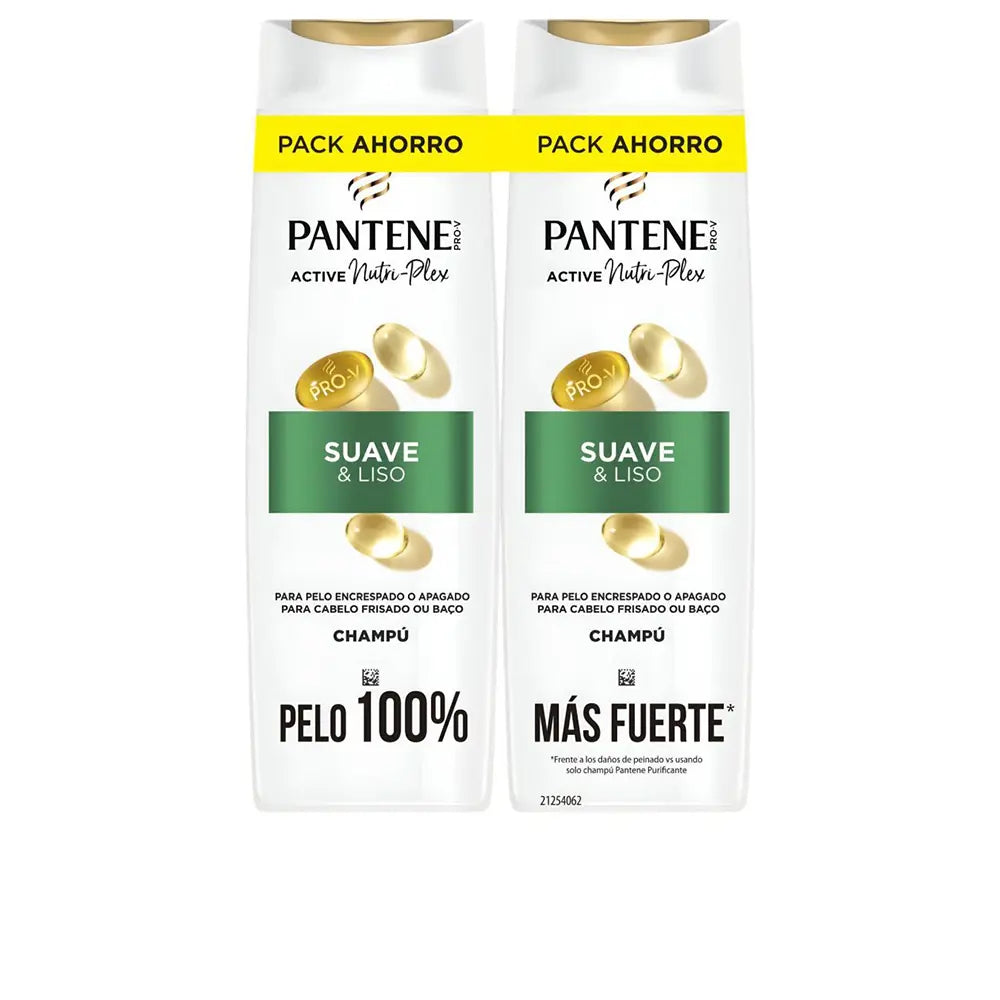 PANTENE-PANTENE SOFT SMOOTH SHAMPOO CONJUNTO 2 x 325 ml.-DrShampoo - Perfumaria e Cosmética