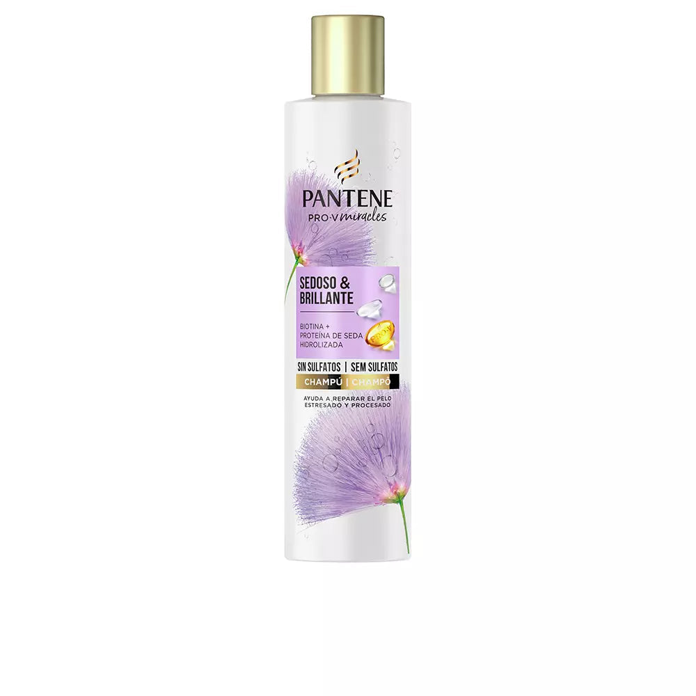 PANTENE-Shampoo MIRACLE SILKY SHINY 225 ml-DrShampoo - Perfumaria e Cosmética