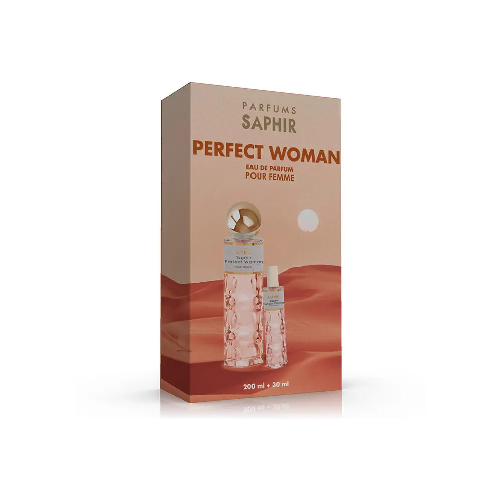 PARFUMS SAPHIR-CAIXA PERFECT WOMAN 2 pcs.-DrShampoo - Perfumaria e Cosmética