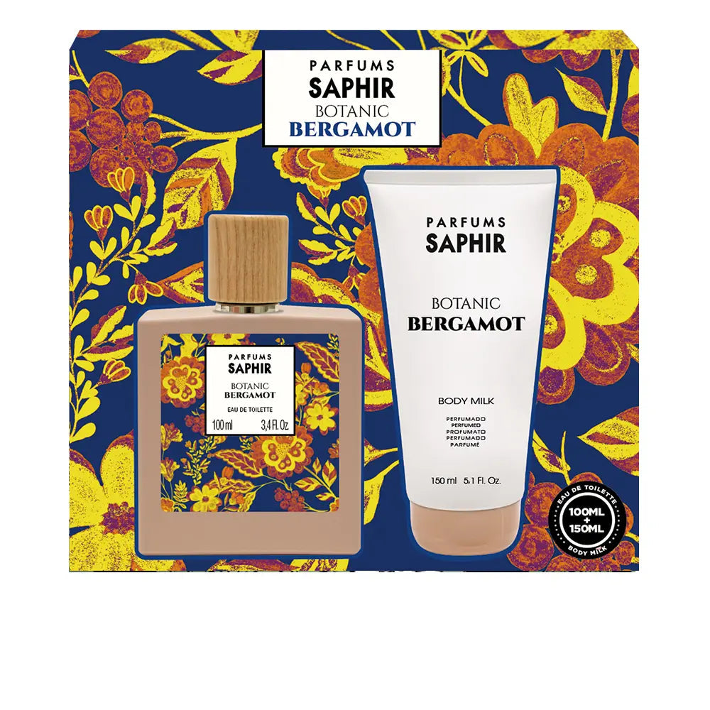 PARFUMS SAPHIR-CAPA BOTANIC BERGAMOT 2 pcs.-DrShampoo - Perfumaria e Cosmética