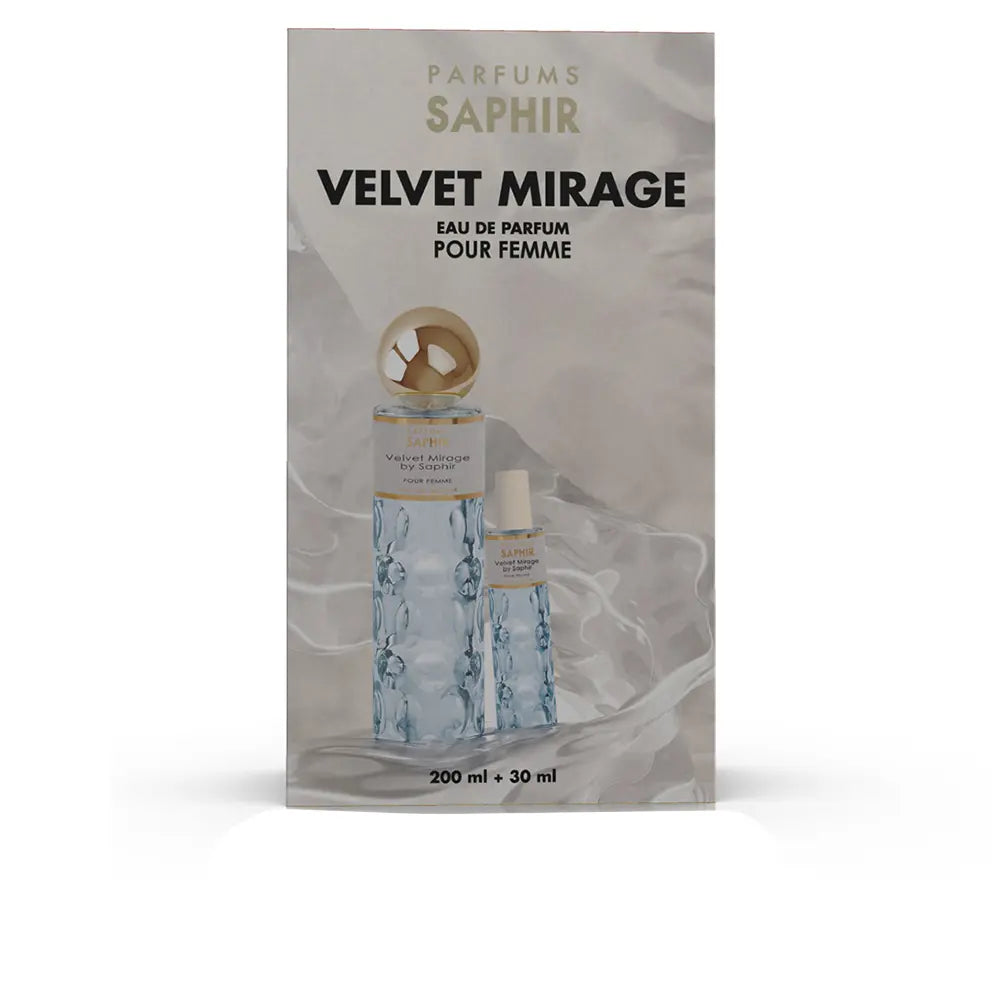 PARFUMS SAPHIR-CAPA VELVET MIRAGE 2 pcs.-DrShampoo - Perfumaria e Cosmética