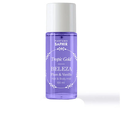 PARFUMS SAPHIR-TROPIC GOLD BELEZA spray para cabelo e corpo 100 ml-DrShampoo - Perfumaria e Cosmética